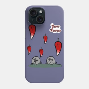 Haunted Ghost Pepper Graveyard Phone Case