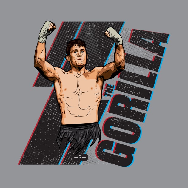 The Gorilla Darren Till by deenallydesigns