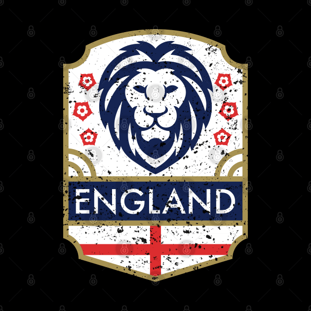 England Lion Alternative Emblem by Mandra