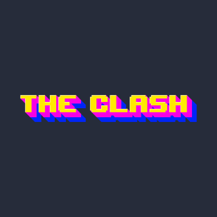 8bit Gaming Style The Clash Animated T-Shirt