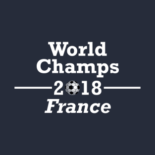 World Champs 2018 France T-Shirt