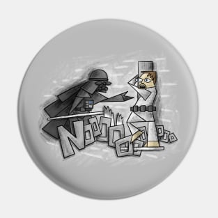 Cubist Father Pin