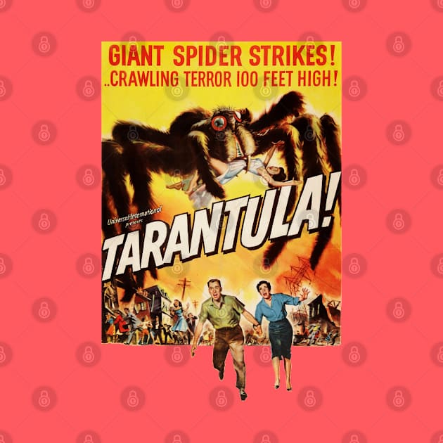 Tarantula Vintage Movie Poster by Nerd_art