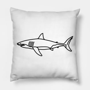 Great White Shark Pillow