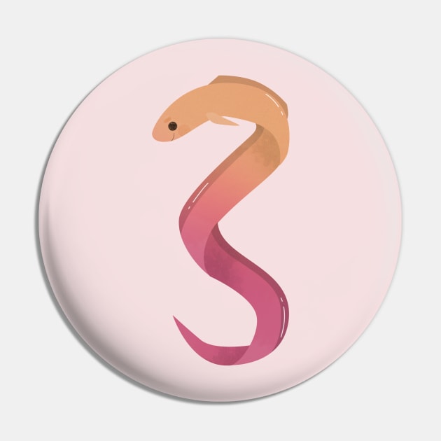 Eel Pin by theladyernestember