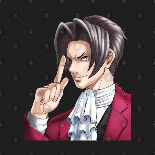 Miles Edgeworth by Lunatyk