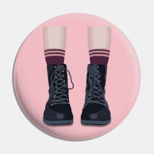 Grunge boots Pin