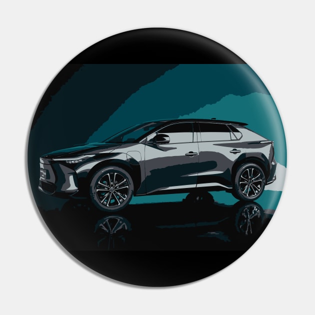 Rav4 BZ4X - Graphic Pin by 5thmonkey