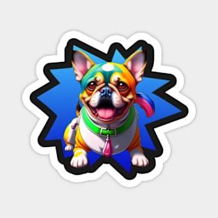 french bulldog Magnet