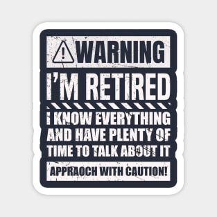 Retirement Design For Men Women Retiree Retired Retirement Magnet