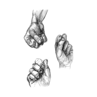 Hand Study Sketch T-Shirt