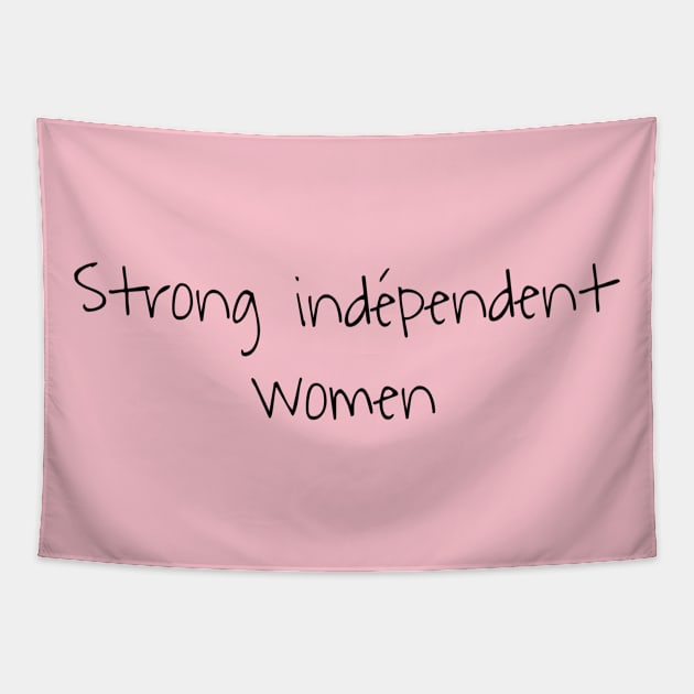 Strong indépendent women Tapestry by Fouara_des