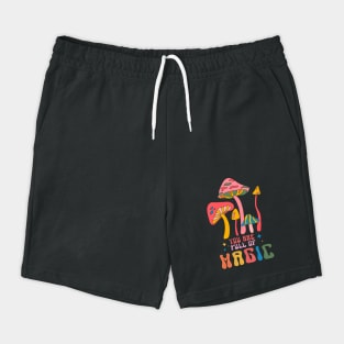 You Are Full Of Magic Retro Groovy Shorts