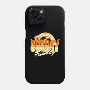 Sunday funday, sunday is a fun day, sunday is a bliss, happy holiday, sunday trip, weekend sunday, vacation day, sunday is vacation day, sunday vibes Phone Case