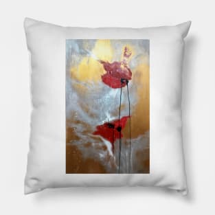 Twin Flames of Passion Pillow