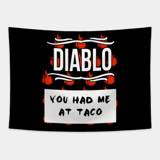 Hot Sauces Halloween Diablo Sauce You Had Me At Taco Tapestry