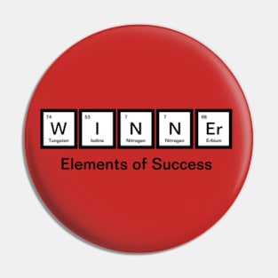 Elements of Success Pin