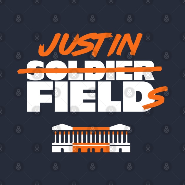 Justin Soldier Fields - Chicago Bears by BodinStreet