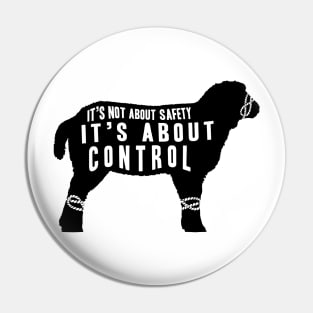 It's not About Safety It's About Control, Sheep Pin