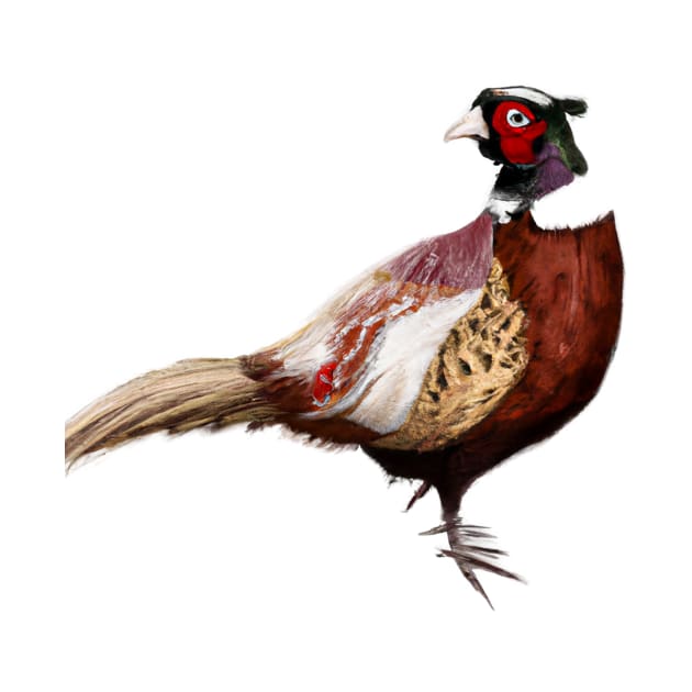 Cute Pheasant Drawing by Play Zoo