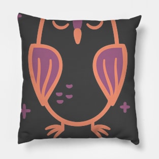 Owl By Myself - Animal Puns Pillow