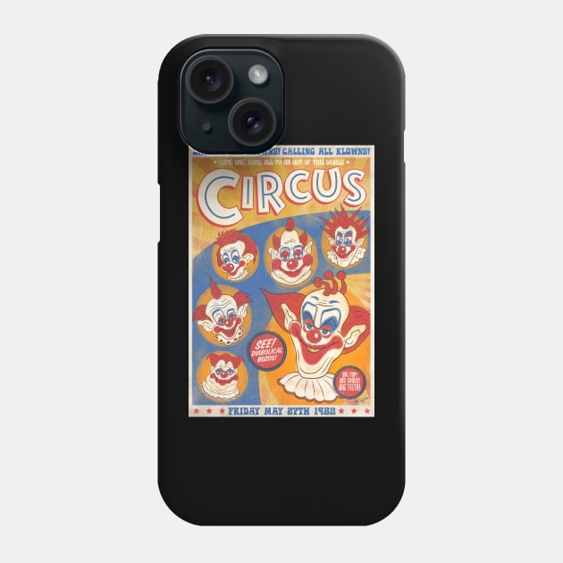Killer Circus Phone Case by chrisraimoart