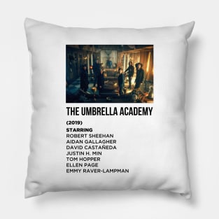 THE UMBRELLA ACADEMY CAST Pillow