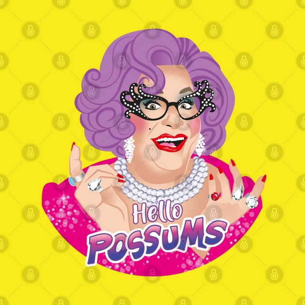 Possums! by AlejandroMogolloArt