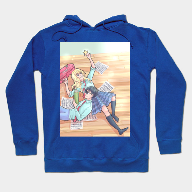 your lie in april hoodie