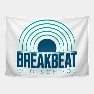 BREAKBEAT  - Old School Records  (Blue) Tapestry