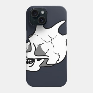 Skull punk design Phone Case