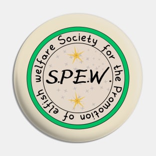 SPEW Badge Pin