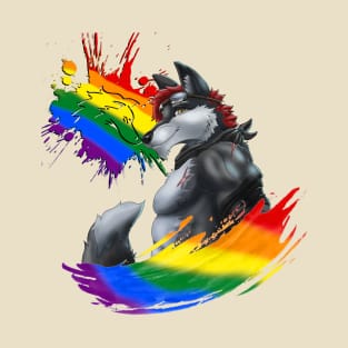 Bandit the Wolf - Pride Month 2021 T-Shirt