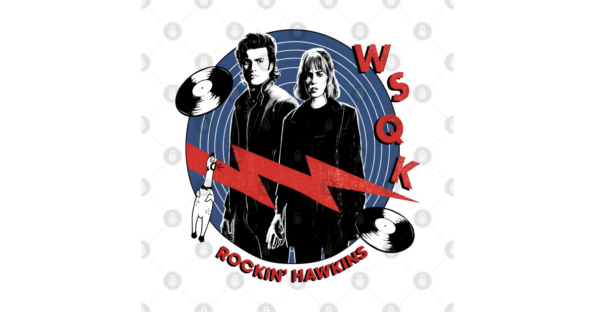 Stranger Things - WSQK The Squawk 94.5 FM Retro - Wsqk The Squawk - T ...