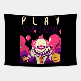 a clown Tapestry