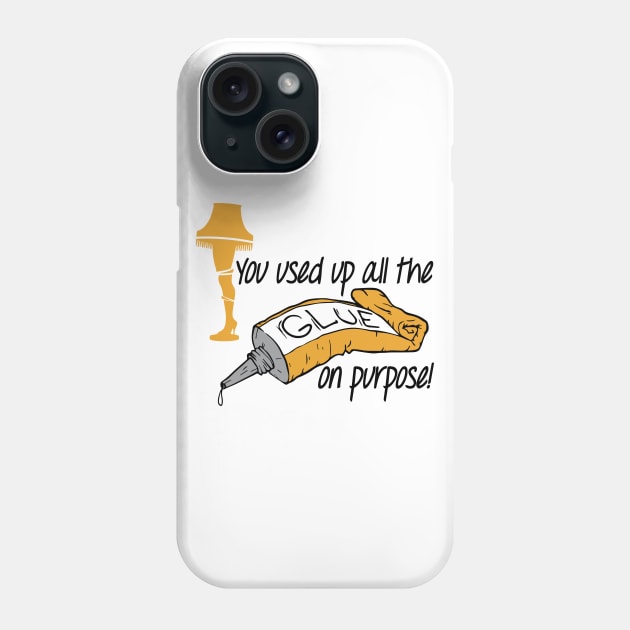 All the Glue Phone Case by BrainSmash