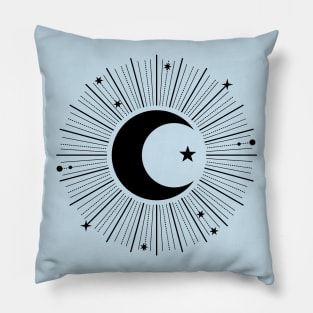 Astrological Moon Logo Pillow