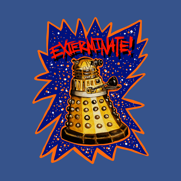 Doctor Who Dalek - EXTERMINATE by CatsandBats