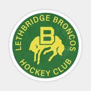 Defunct - Lethbridge Broncos Hockey Magnet