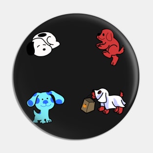 Iconic Puppy Sticker Pack Pin