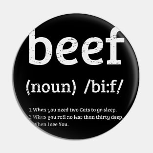 What's Beef? Original Aesthetic Tribute 〶 Pin