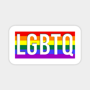 Rainbow flag LGBTQ Magnet