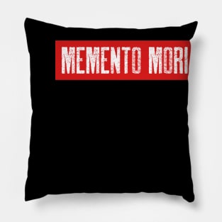 Memento Mori - Stoic Pillow