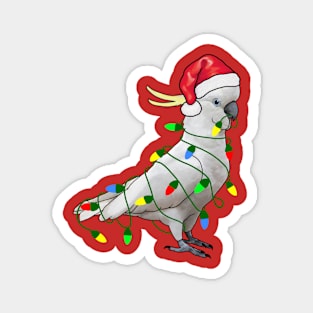 Extra Festive Cockatoo Magnet