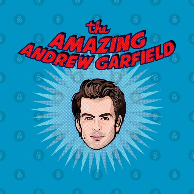 The Amazing Andrew Garfield (with sunburst) by FanboyMuseum