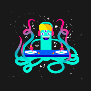 DJ Octopus T-Shirt