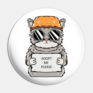 cat adopt me please Pin