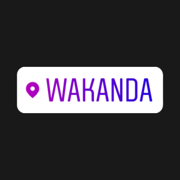 Wakanda Location - Wakanda - Long Sleeve T-Shirt | TeePublic