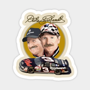 Dale Earnhardt Fresh Art Magnet