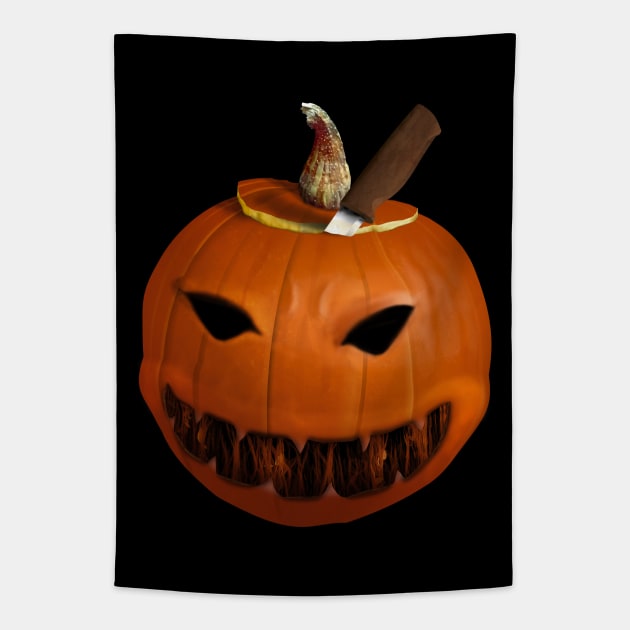 Halloween smile Tapestry by CTinyFactory